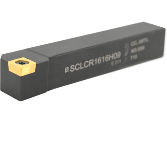 Резец проходной Русский Инструмент с мех. креп. ромбической пл-ны 16 х 16 х 100 SCLCR 1616 H09 ri.428.32 1