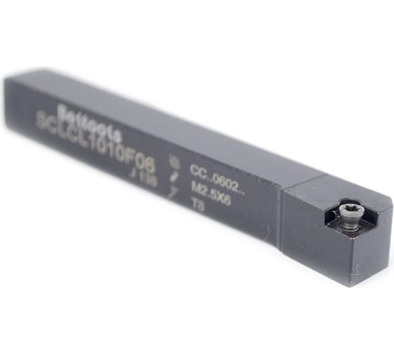 Резец проходной SCLCL 1010 F06 (10х10х80 мм; левый) Beltools ri.428.35