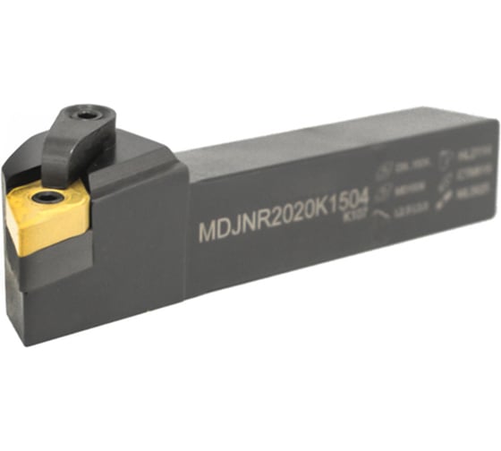 Резец проходной Русский Инструмент с мех. креп. ромбической пл-ны 20 х 20 х 125 MDJNR 2020 К15-04 ri.429.22 1