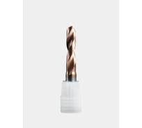 Сверло твердосплавное ц/х РОСИНСТРУМЕНТ 12.5x14x60x107 3D без подачи СОЖ TiSiN 31251460107