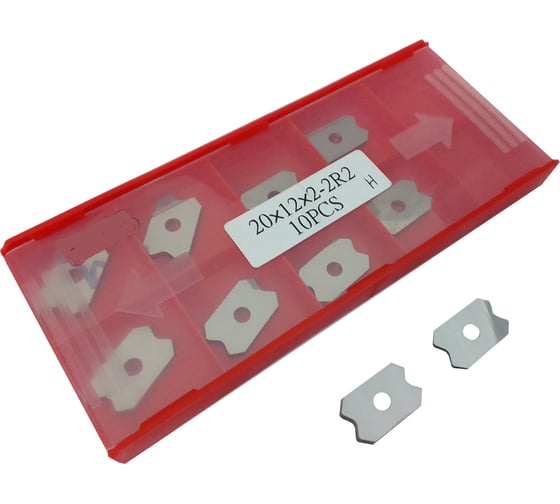 Нож сменный FHONK циклёвочный 20x12x2 R=2 HW (упаковка 10шт) 201220R2FK07-10 1