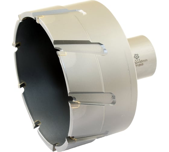 Сверло TLX d100x30 корончатое кольцевое Т15К6 хвостовик 32мм по металлу 75404 1