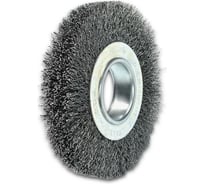 Щетка дисковая гофрированная Lessmann Д125x21-23, STA 0,30мм + адаптеры 334162