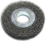 Щетка дисковая гофрированная Lessmann Д125x21-23, STA 0,30мм + адаптеры 334162 3