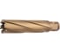 Сверло корончатое LENZ 22x80 мм, Weldon 19/Nitto LZTX-022 1