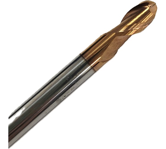Фреза концевая радиусная DAKSTOOLS тв.спл. HTA-2B-D6R3.0 L-100 2BD6R3