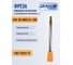 Фреза концевая радиусная DAKSTOOLS тв.спл. HTA-2B-D6R3.0 L-100 2BD6R3 2