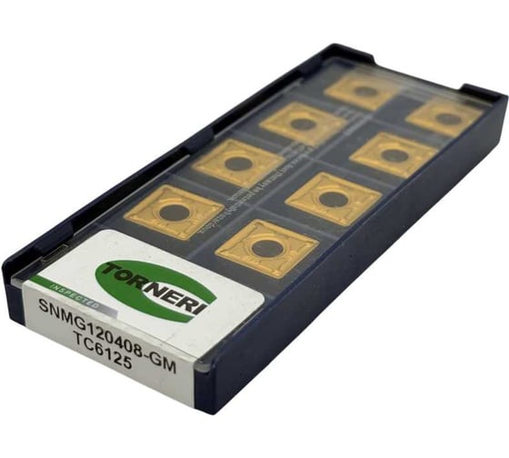 Пластина твердосплавная TORNERI SNMG120408-GM TC6125 Т026628
