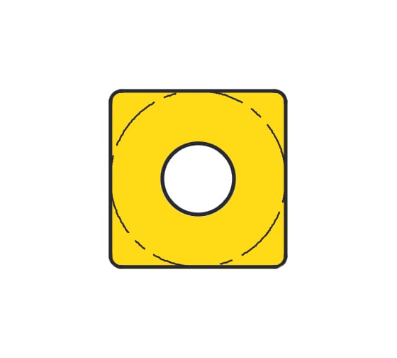 Пластина для точения DESKAR SNMG190612 CV LF6018S 00-00052054 1