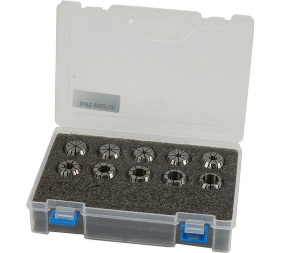 Цанги набор IVENT tools 0762/0700 ER25 (10) 3-16 мм 4687206820784 1