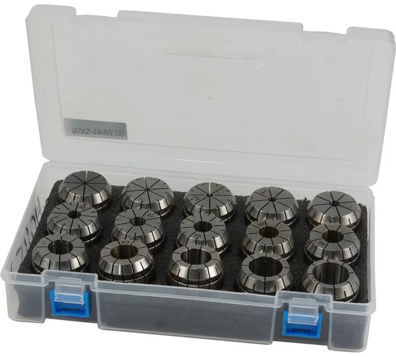 Цанги набор IVENT tools 0762/0700 ER40 (15) 3-26 мм 4687206820852
