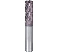Фреза СпецТехИнструмент концевая монолит твердосплавная радиусная 10x75 мм R1.0 E550MAX D10-CR1.0-L75-T4-TiAlN-HRC55A