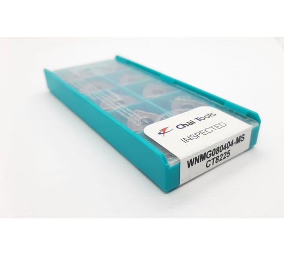 Пластина твердосплавная ChaiTools WNMG080404-MS CT8225
