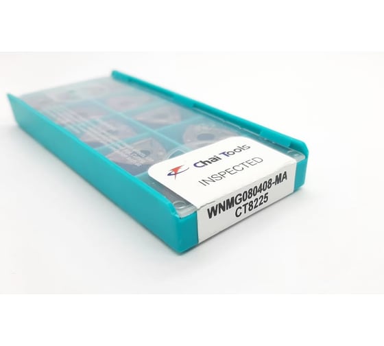 Пластина твердосплавная ChaiTools WNMG080408-MA CT8225