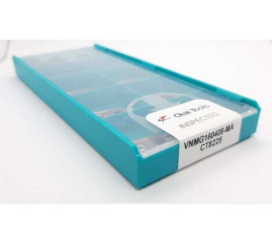 Пластина твердосплавная ChaiTools VNMG160408-MA CT8225
