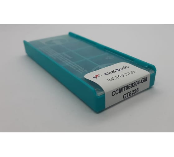 Пластина твердосплавная ChaiTools CCMT060204-GM CT8225
