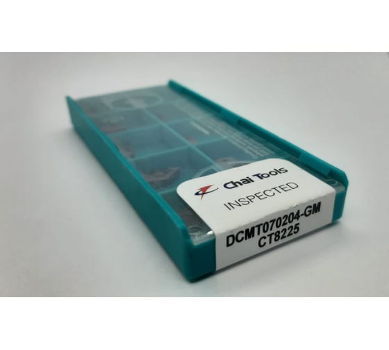 Пластина твердосплавная ChaiTools DCMT070204-GM CT8225
