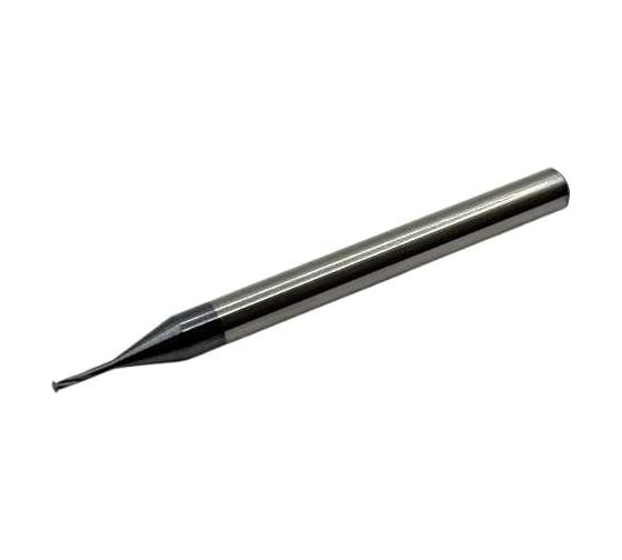 Резьбофреза однозаходная твердосплавная TORNERI М1.6x0.35 (D1.2x4.8хD4x50x3T) по стали с покрытием TiXCo Т026159