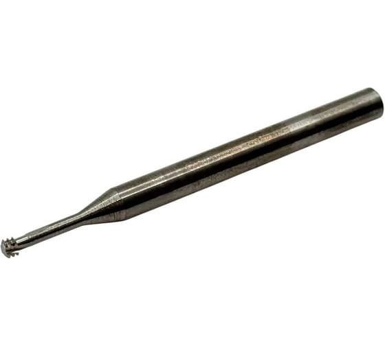 Резьбофреза трехзаходная твердосплавная TORNERI М3.0x0.5 (D2.4x6.4хD4x50x3T) по алюминию Т026231