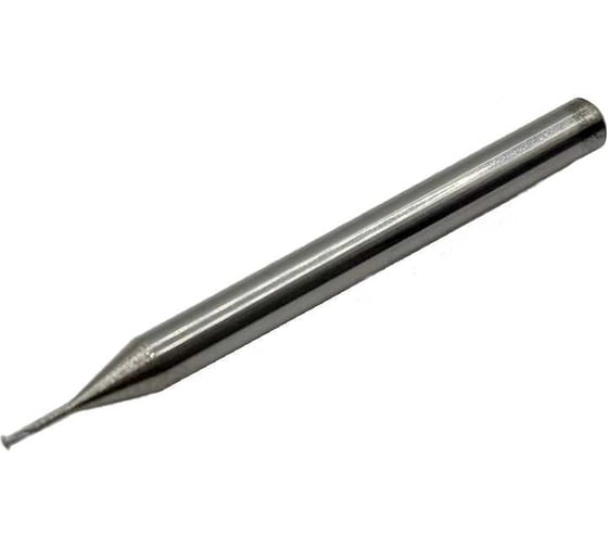 Резьбофреза однозаходная твердосплавная TORNERI М1.4x0.3 (D1.05x4.2хD4x50x3T) по алюминию Т026208