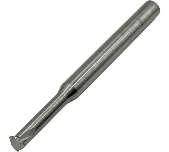 Резьбофреза однозаходная твердосплавная TORNERI М5.0x0.8 (D3.9x15хD4x50x3T) по алюминию Т026216