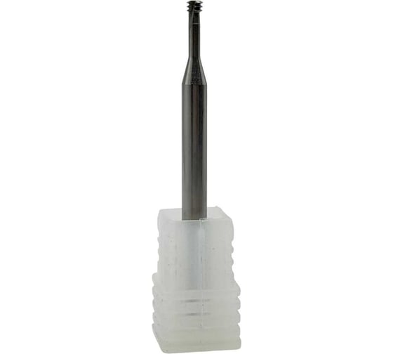 Резьбофреза трехзаходная твердосплавная TORNERI М3.5x0.6 (D2.75x7.4хD4x50x3T) по алюминию Т026232