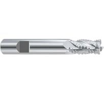 Фреза концевая из быстрорежущей стали New Century SUPER HARDENED многозубая с углом спирали 30 черновая ESH751200