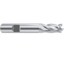 Фреза концевая из быстрорежущей стали New Century SUPER HARDENED многозубая с углом спирали 30 черновая ESH753150