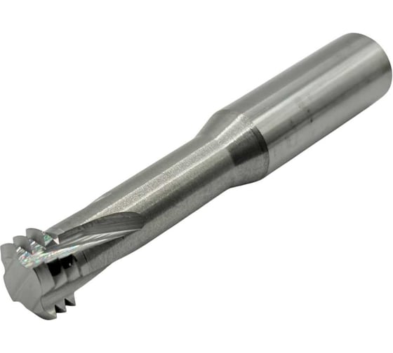 Резьбофреза трехзаходная твердосплавная TORNERI М16x2.0 (D11.9x30хD12x75x4T) по алюминию Т026240
