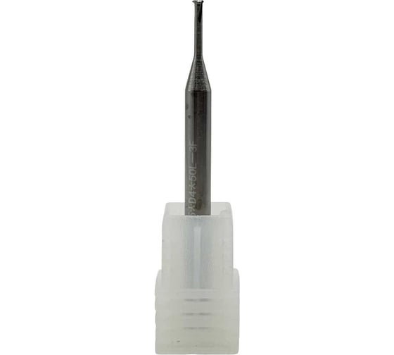 Резьбофреза однозаходная твердосплавная TORNERI М2.5x0.45 (D2x7.5хD4x50x3T) по алюминию Т026212