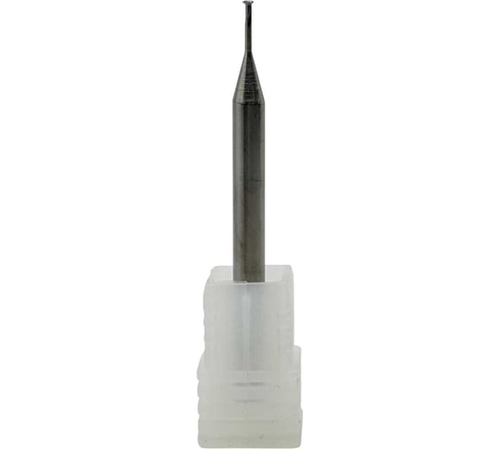 Резьбофреза однозаходная твердосплавная TORNERI М2.0x0.4 (D1.55x6хD4x50x3T) по алюминию Т026211
