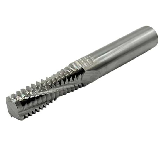 Резьбофреза многозаходная твердосплавная TORNERI М14x2.0 (D9.9x30хD10x75x4T) по алюминию Т026249