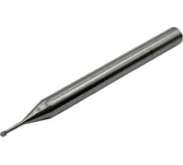 Резьбофреза трехзаходная твердосплавная TORNERI М1.6x0.35 (D1.2x4хD4x50x3T) по алюминию Т026227