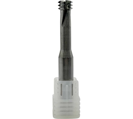 Резьбофреза трехзаходная твердосплавная TORNERI М14x2.0 (D9.9x30хD10x75x4T) по алюминию Т026239