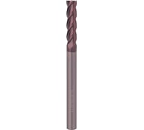 Фреза концевая твердосплавная H-Tools 6.0x75x30/S6мм 4z(R0.5) P20 TiALN 55HRC 13670-060