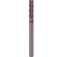 Фреза концевая твердосплавная H-Tools 5.0x75x25/S5мм 4z(R0.5) P20 TiALN 55HRC 13670-050-d05