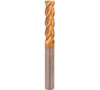 Фреза концевая твердосплавная H-Tools 8.0x100/40мм 4z P30 TiSiCrN 60HRC d08 6736-080
