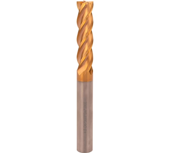 Фреза концевая твердосплавная H-Tools 6.0x100/30мм 4z P30 TiSiCrN 60HRC d06 6736-060