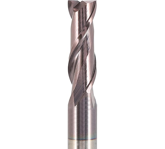 Фреза концевая твердосплавная H-Tools 3.0x50x9/S3мм 2z P20 TiALN 55HRC 19989-030-d03