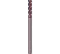 Фреза концевая твердосплавная H-Tools 5.0x100x20/S5мм 4z P20 TiALN 55HRC 19945-050-d05