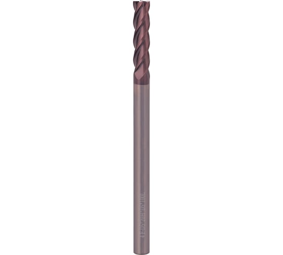 Фреза концевая твердосплавная H-Tools 5.0x100x20/S5мм 4z P20 TiALN 55HRC 19945-050-d05