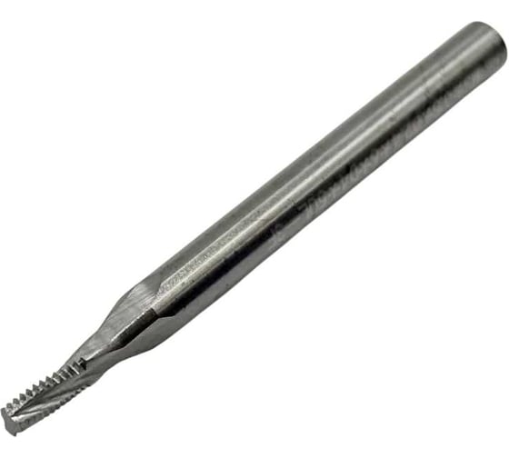 Резьбофреза многозаходная твердосплавная TORNERI М3.0x0.5 (D2.4x6хD4x50x3T) по алюминию Т026241