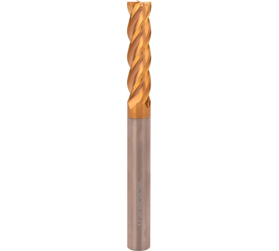 Фреза концевая твердосплавная H-Tools 8.0x150/40мм 4z P30 TiSiCrN 60HRC d08 6740-080