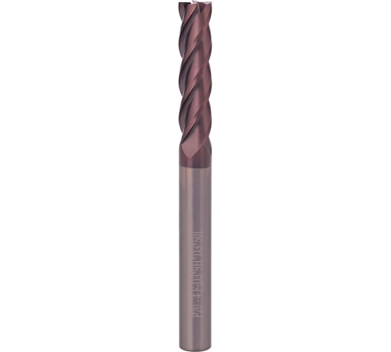 Фреза концевая твердосплавная H-Tools 3.0x50x9/S3мм 4z P20 TiALN 55HRC 19941-030-d03