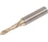 Фреза спиральная компрессионная KWS HW D=6mm, S=12, H=22, Z2+2 RH Golden Coating BKN0G0002 1