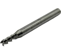 Фреза концевая твердосплавная TORNERI ц/х ф 3.0x9х50 мм z=3, хвостовик 4 мм, по алюминию Т026066