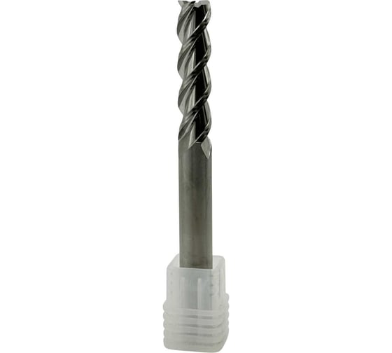 Фреза концевая твердосплавная TORNERI ц/х ф 10x40x100 мм z=3, по алюминию Т026084 1