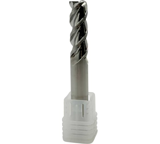 Фреза концевая твердосплавная TORNERI ц/х ф 10x30x75 мм z=3, по алюминию Т026072 1