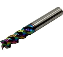 Фреза концевая твердосплавная TORNERI ц/х ф 6.0x18x50 мм z=3 по алюминию для черновой обработки Т026096