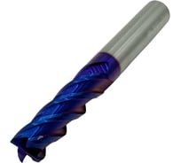 Фреза концевая твердосплавная TORNERI ц/х ф 12x45x100 мм z=4, с покрытием nACo-blue, HRC 65 Т026009